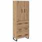 vidaXL Highboard 2 τμχ. Artisan Oak 69,5 x 34 x 180 εκ.
