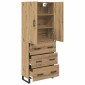 vidaXL Highboard 2 τμχ. Artisan Oak 69,5 x 34 x 180 εκ.