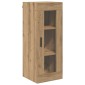 vidaXL Highboard Artisan Oak 34,5 x 34 x 180 εκ. Επεξεργασμένο Ξύλο