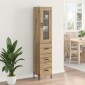 vidaXL Highboard Artisan Oak 34,5 x 34 x 180 εκ. Επεξεργασμένο Ξύλο
