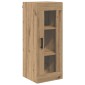 vidaXL Highboard Artisan Oak 34,5 x 34 x 180 εκ. Επεξεργασμένο Ξύλο