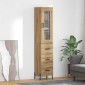 vidaXL Highboard Artisan Oak 34,5 x 34 x 180 εκ. Επεξεργασμένο Ξύλο