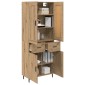 vidaXL Highboard 2 τμχ. Artisan Oak 69,5 x 34 x 180 εκ.