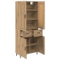 vidaXL Highboard 2 τμχ. Artisan Oak 69,5 x 34 x 180 εκ.