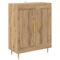vidaXL Highboard Artisan Oak 69,5 x 34 x 180 εκ. Επεξεργασμένο Ξύλο