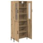 vidaXL Highboard Artisan Oak 69,5 x 34 x 180 εκ. Επεξεργασμένο Ξύλο