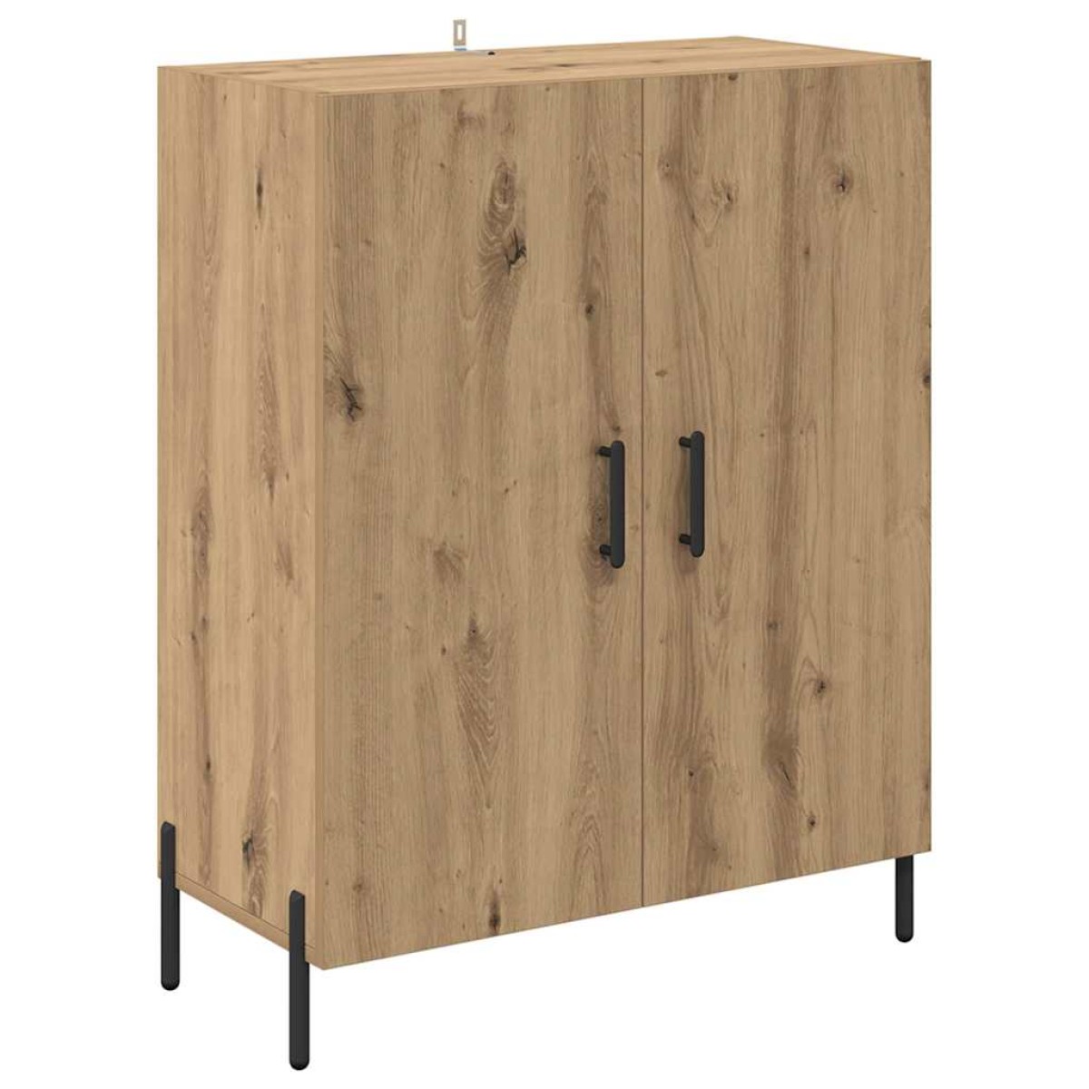 vidaXL Highboard Artisan Oak 69,5 x 34 x 180 εκ. Επεξεργασμένο Ξύλο