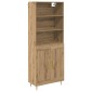 vidaXL Highboard Artisan Oak 69,5 x 34 x 180 εκ. Επεξεργασμένο Ξύλο