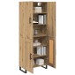 vidaXL Highboard 2 τμχ. Artisan Oak 69,5 x 34 x 180 εκ.