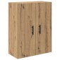 vidaXL Highboard 2 τμχ. Artisan Oak 69,5 x 34 x 180 εκ.