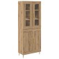 vidaXL Highboard 2 τμχ. Artisan Oak 69,5 x 34 x 180 εκ.