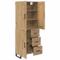 vidaXL Highboard 2 τμχ. Artisan Oak 69,5 x 34 x 180 εκ.