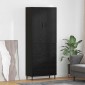 vidaXL Highboard 2 τμχ. Μαύρη δρυς 69,5 x 34 x 180 εκ.