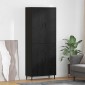 vidaXL Highboard 2 τμχ. Μαύρη δρυς 69,5 x 34 x 180 εκ.
