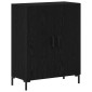 vidaXL Highboard 2 τμχ. Μαύρη Οξυά 69,5 x 34 x 180 εκ.
