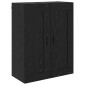 vidaXL Highboard 2 τμχ. Μαύρη Οξυά 69,5 x 34 x 180 εκ.