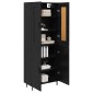 vidaXL Highboard 2 τμχ. Μαύρη Οξυά 69,5 x 34 x 180 εκ.