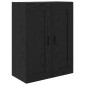 vidaXL Highboard 2 τμχ. Μαύρη Οξυά 69,5 x 34 x 180 εκ.