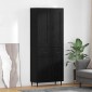 vidaXL Highboard 2 τμχ. Μαύρη Οξυά 69,5 x 34 x 180 εκ.