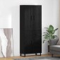 vidaXL Highboard 2 τμχ. Μαύρη Οξυά 69,5 x 34 x 180 εκ.
