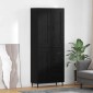 vidaXL Highboard 2 τμχ. Μαύρη Οξυά 69,5 x 34 x 180 εκ.