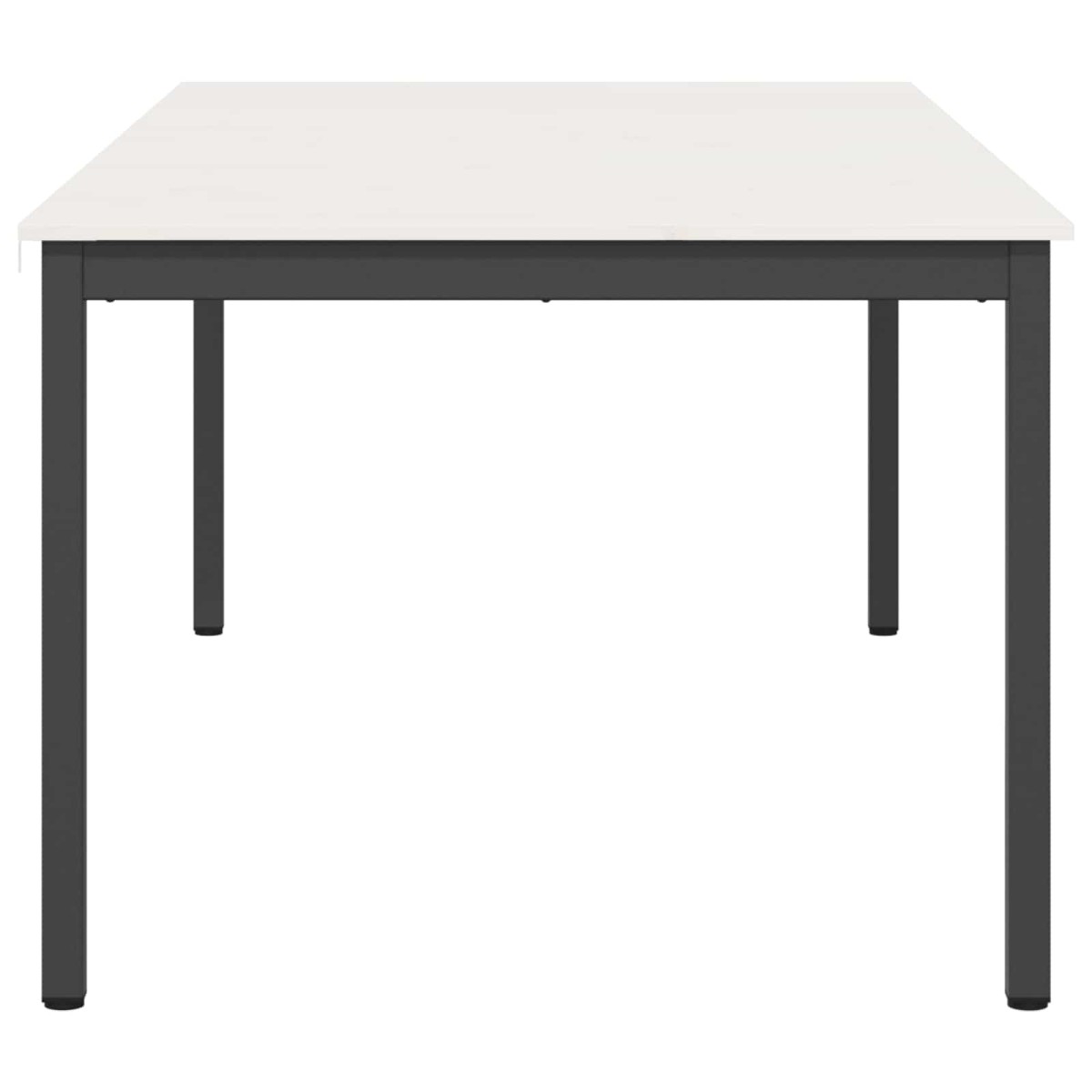 vidaXL Τραπεζαρία Λευκό 200 x 100 x 75 cm Στερεά ξυλεία πεύκου