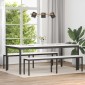 vidaXL Τραπεζαρία Λευκό 200 x 100 x 75 cm Στερεά ξυλεία πεύκου