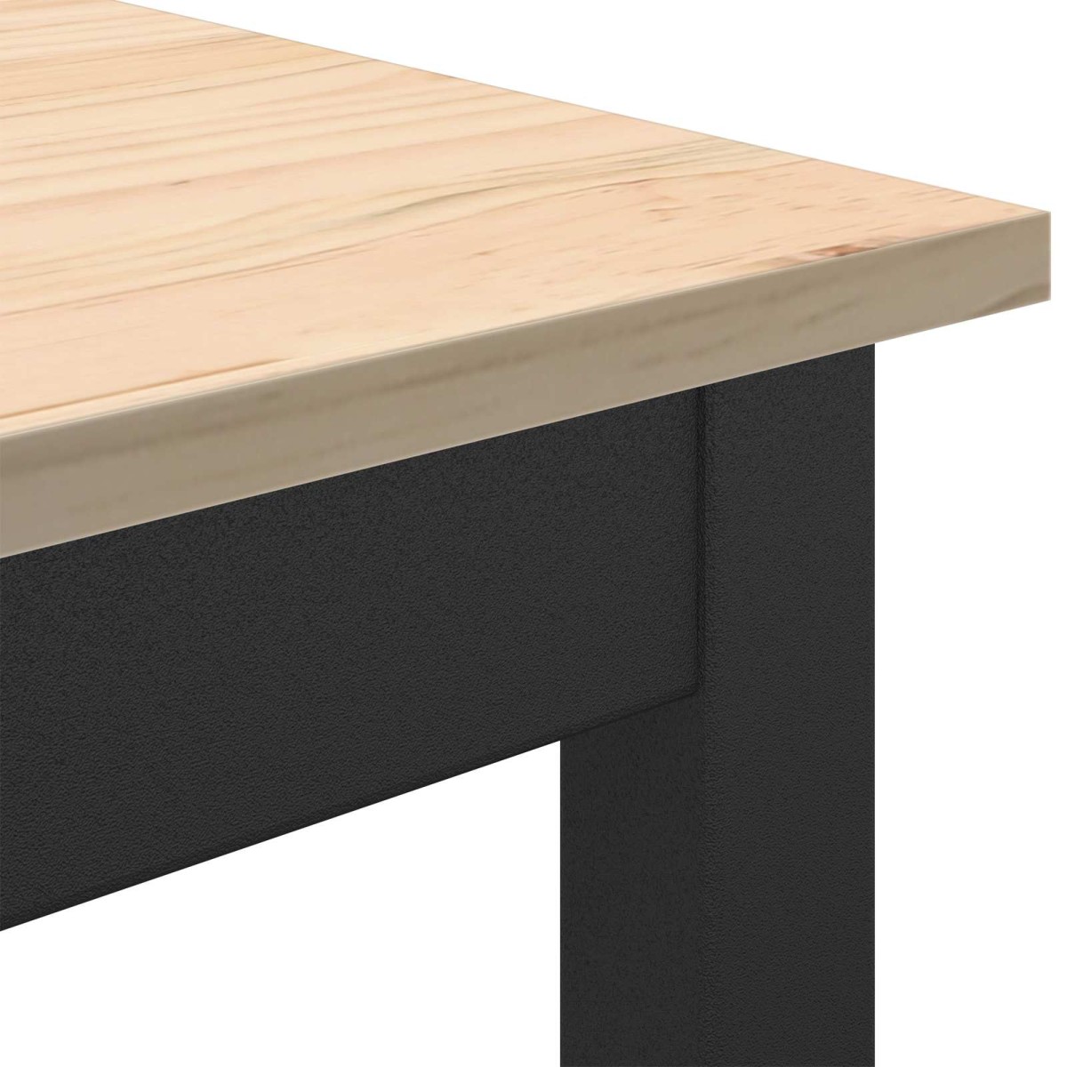vidaXL Τραπέζι μπαρ Φυσικό 200 x 100 x 105 εκ. Στερεά ξυλεία πεύκου