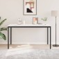 vidaXL Τραπέζι μπαρ Λευκό 200 x 100 x 105 εκ. Στερεά ξυλεία πεύκου
