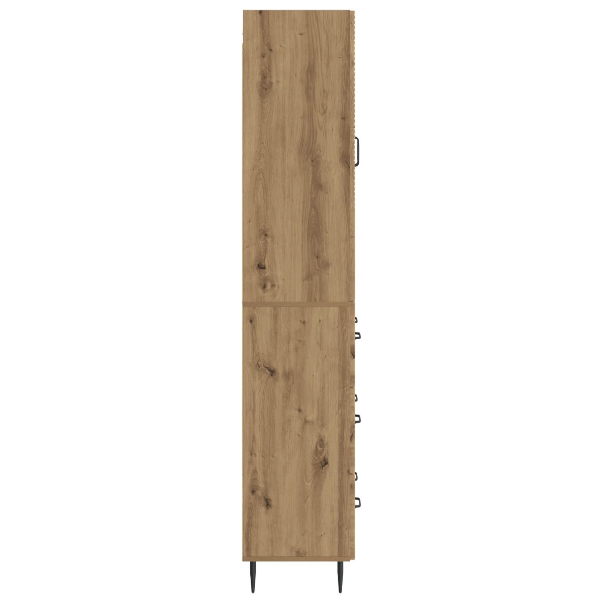 vidaXL Σέτ Ντουλαπιών 2 τμχ. 66 x 34,5 x 90 εκ Επεξεργασμένο Ξύλο