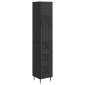 vidaXL Σέτ Ντουλαπιών 2 τμχ. 33 x 34,5 x 90 εκ Επεξεργασμένο Ξύλο