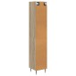 vidaXL Σέτ Ντουλαπιών 2 τμχ. 33 x 34,5 x 90 εκ Επεξεργασμένο Ξύλο