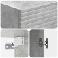 vidaXL Σέτ Ντουλαπιών 2 τμχ. 33 x 34,5 x 90 εκ Επεξεργασμένο Ξύλο