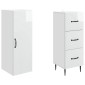vidaXL Σέτ Ντουλαπιών 2 τμχ. 33 x 34,5 x 90 εκ Επεξεργασμένο Ξύλο