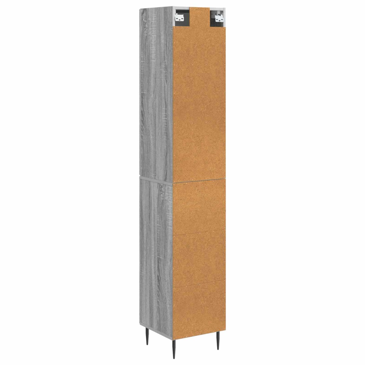 vidaXL Σέτ Ντουλαπιών 2 τμχ. 33 x 34,5 x 90 εκ Επεξεργασμένο Ξύλο