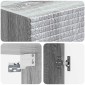 vidaXL Σέτ Ντουλαπιών 2 τμχ. 33 x 34,5 x 90 εκ Επεξεργασμένο Ξύλο