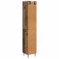 vidaXL Σέτ Ντουλαπιών 2 τμχ. 33 x 34,5 x 90 εκ Επεξεργασμένο Ξύλο