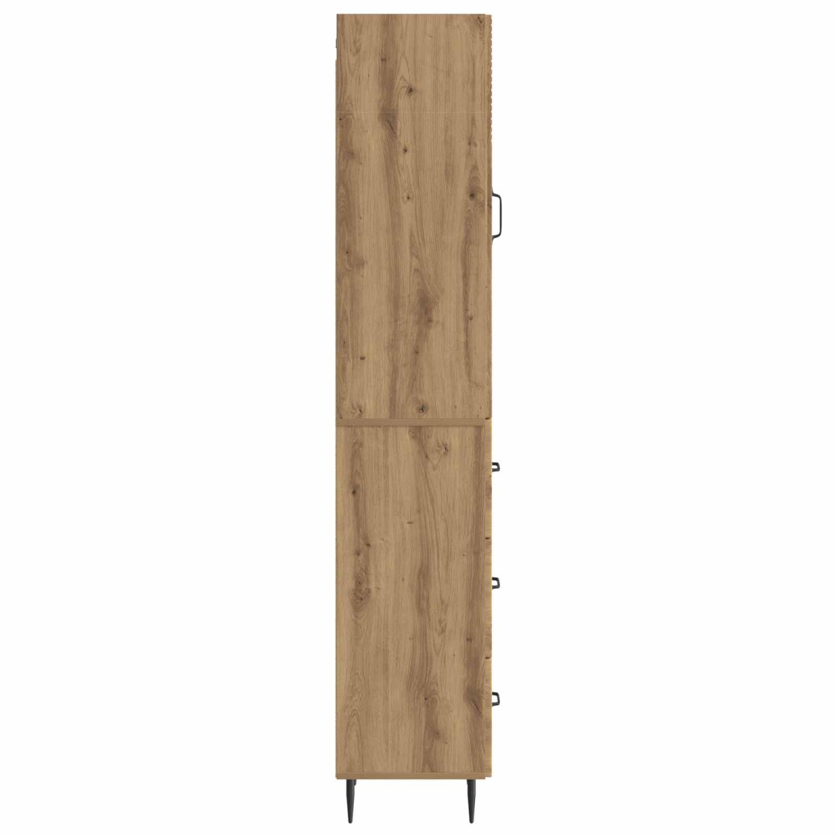 vidaXL Σέτ Ντουλαπιών 2 τμχ. 33 x 34,5 x 90 εκ Επεξεργασμένο Ξύλο