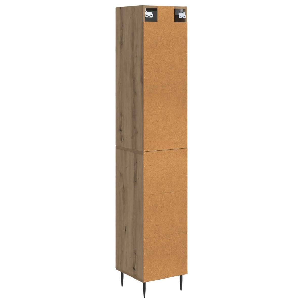 vidaXL Σέτ Ντουλαπιών 2 τμχ. 33 x 34,5 x 90 εκ Επεξεργασμένο Ξύλο