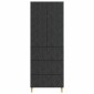 vidaXL Σέτ Ντουλαπιών 2 τμχ. 66 x 34,5 x 90 εκ Επεξεργασμένο Ξύλο