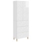 vidaXL Σέτ Ντουλαπιών 2 τμχ. 66 x 34,5 x 90 εκ Επεξεργασμένο Ξύλο