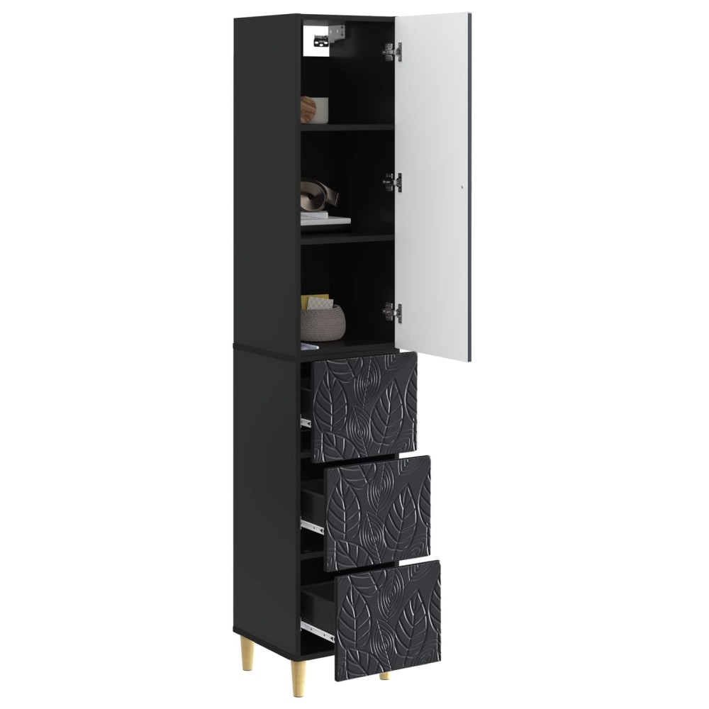 vidaXL Σέτ Ντουλαπιών 2 τμχ. 33 x 34,5 x 90 εκ Επεξεργασμένο Ξύλο