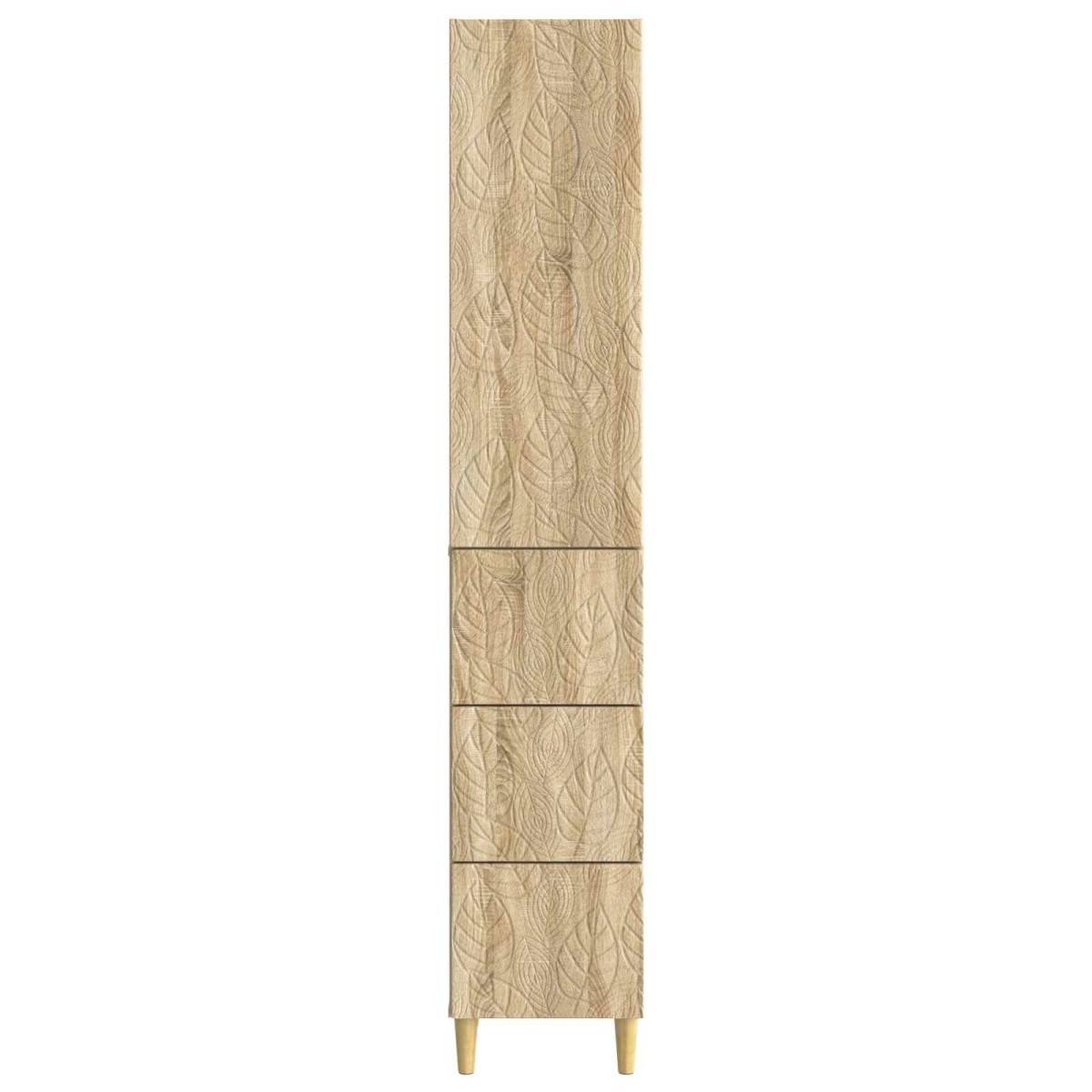 vidaXL Σέτ Ντουλαπιών 2 τμχ. 33 x 34,5 x 90 εκ Επεξεργασμένο Ξύλο