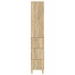 vidaXL Σέτ Ντουλαπιών 2 τμχ. 33 x 34,5 x 90 εκ Επεξεργασμένο Ξύλο