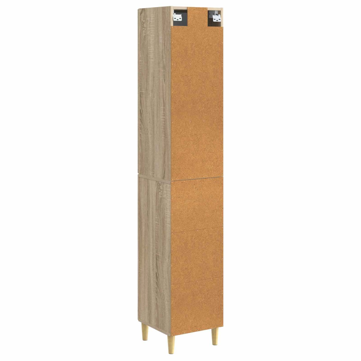 vidaXL Σέτ Ντουλαπιών 2 τμχ. 33 x 34,5 x 90 εκ Επεξεργασμένο Ξύλο