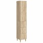 vidaXL Σέτ Ντουλαπιών 2 τμχ. 33 x 34,5 x 90 εκ Επεξεργασμένο Ξύλο