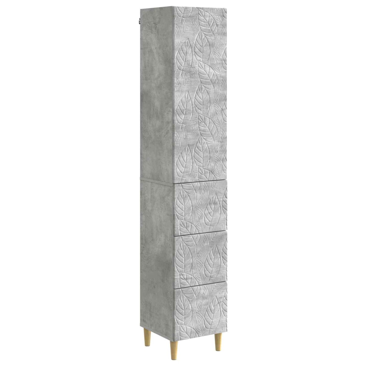 vidaXL Σέτ Ντουλαπιών 2 τμχ. 33 x 34,5 x 90 εκ Επεξεργασμένο Ξύλο