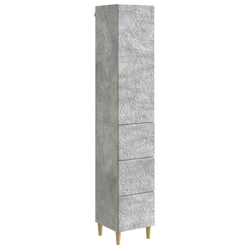 vidaXL Σέτ Ντουλαπιών 2 τμχ. 33 x 34,5 x 90 εκ Επεξεργασμένο Ξύλο
