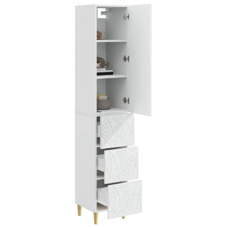 vidaXL Σέτ Ντουλαπιών 2 τμχ. 33 x 34,5 x 90 εκ Επεξεργασμένο Ξύλο