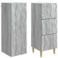 vidaXL Σέτ Ντουλαπιών 2 τμχ. 33 x 34,5 x 90 εκ Επεξεργασμένο Ξύλο
